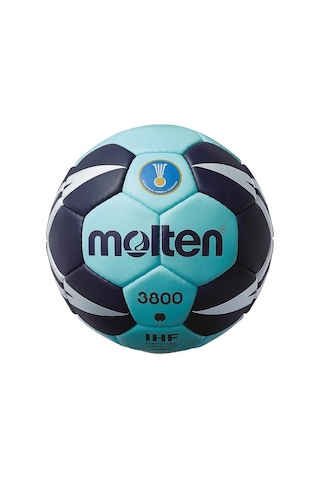 Molten H3X3800 IHF Onaylı Dikişli Deri 3 No Hentbol Topu Çok Renkli