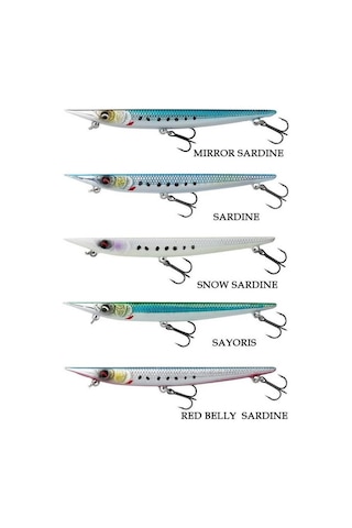 Savage Gear Needle Tracker 10CM 10GR S Snow Sardine