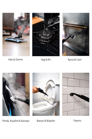 Classen Smart Md-110 G Çok Fonksiyonlu Güçlü Buharlı Temizleyici