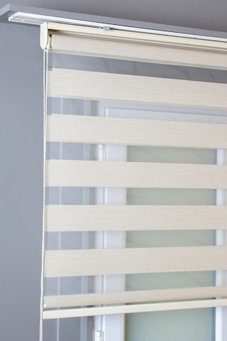 Krem Bambu Zebra Stor Kaliteli Güneşlik Perdeler