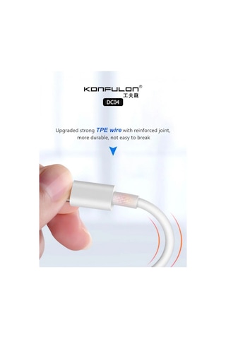 Cosmotex Konfulon Dc04 Süper Hızlı Micro Usb Kablo 1m 2a