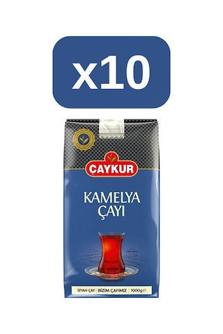 Çaykur Kamelya Siyah Dökme Çay 10 x 1 KG