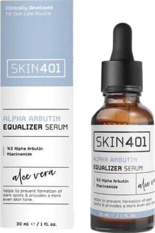 Skin401 Alpha Arbutin Cilt Tonu Eşitleyici Leke Karşıtı Serum 30 ML