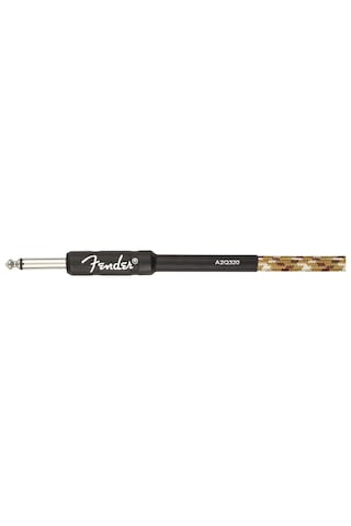 Fender Professıonal Serıes Instrument Cable - Desert Camo Instrumentenkabel - Gerade Klinke - 3 Meter