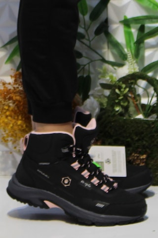 Lumberjack Eco Wmn Hı Siyah Anatomik Su Geçirmez Waterproof Outdoor Bot 001