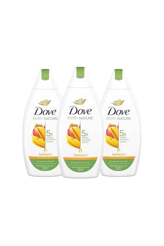 Care By Nature Nemlendirici Duş Jeli Mango Yağı & Badem Özü 450 Ml X3 Diğer