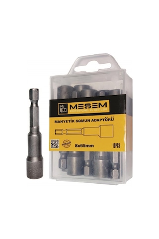 Meşem 3601 Manyetik Somun Adaptörü 8 65 Mm