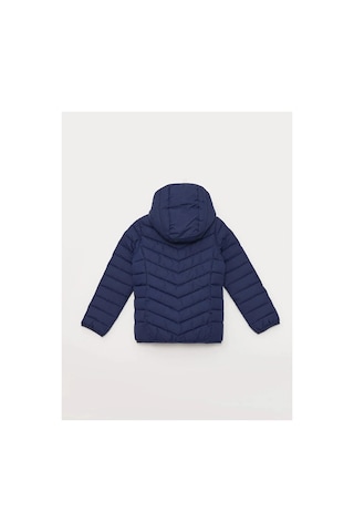 LC Waikiki Southblue Lacivert Kapüşonlu Basic Kız Çocuk Şişme Mont