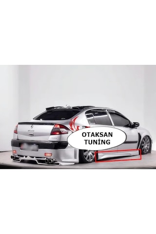 Renault Megane 2 Sedan Marşpiyel Takımı - Plastik