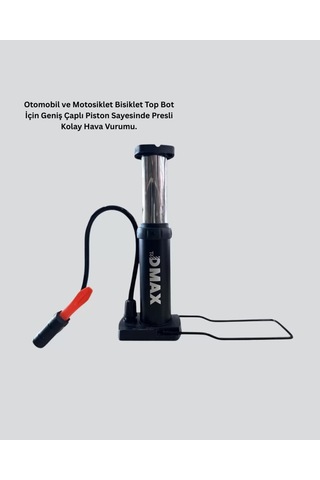Home Manuel Ayak Pompası Extra Güçlü Lastik Şişirme Pompası