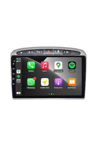 Exvol Peugeot 308-408 Android Multimedya 2gb-32gb Carplay 9 İnc