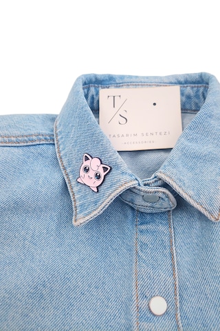 Rozet Çanta Şapka Takı Aksesuar Pokemon Jigglypuff Wigglytuff Çok Renkli