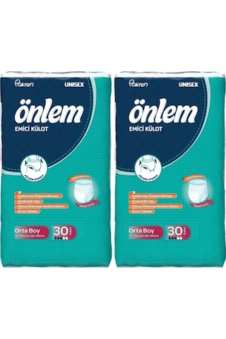 Emici Külot Hasta Bezi Medium Orta 60 Adet