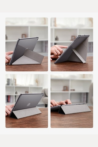 Apple Uyumlu iPad Pro 4 Nesil M2 2022 11 Inç Kalemlikli Tablet Kılıfı Diğer