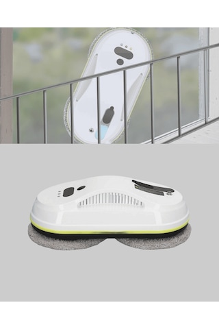Akıllı Cam Temizleyici Robot 2800 Pa Güçlü Emişli Çok Renkli