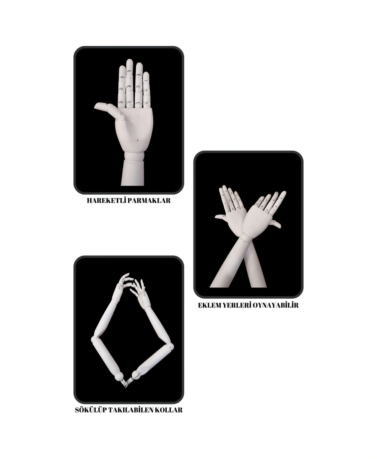 38 Beden Ahşap Kollu Pantolon Giyebilen Terzi Mankeni Vitrin Mankeni 0021