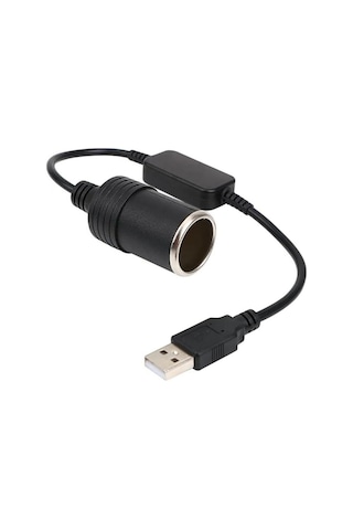Usb 2.0 Araç Çakmaklığı Çevirici - 5v 2a'dan 12v 800mah
