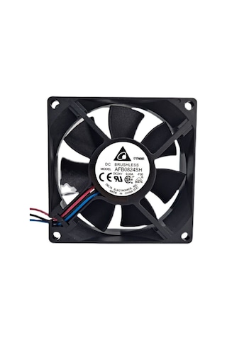 Delta Afb0824sh-f00 ,80x25mm 24vdc 47-cfm 3-kablo Fan