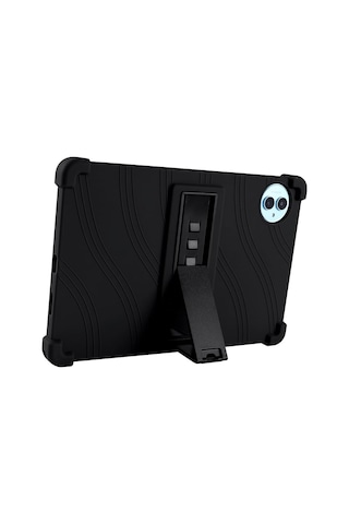 Teclast P50/p50s Tableti İçin Kasa 11 İnç, Çocuk Dostu Yumuşak Silikon Ayarlanabilir Stant Kapağı Doogee U11/u11 Pro Tablet 11 İnç Siyah