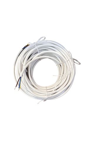 95 Metre 3x1,5 Mm Cca Beyaz Topraklı Seyyar Elektrik Kablosu