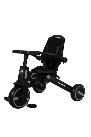 F5 Ebeveyn Kontrollü Çift Yönlü Katlanabilir Bisiklet Siyah