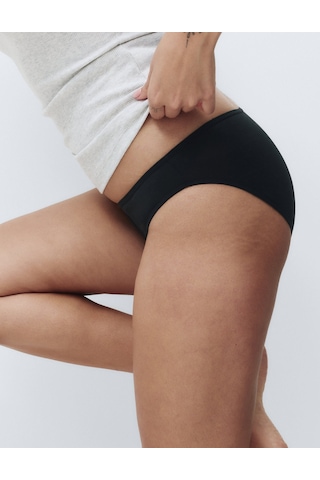 Marks & Spencer 5'li Saf Pamuklu Bikini Külot Seti T61008800N Siyah