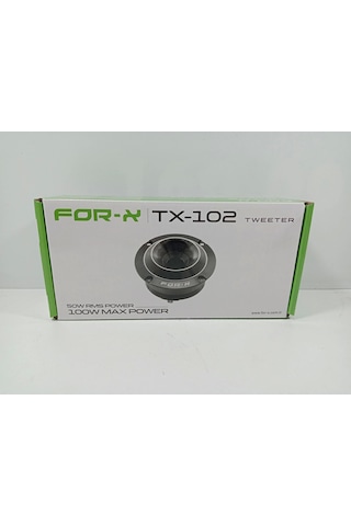 For-x Dome Tweeter 8cm 100w 50rms For-x Tx-102 8cm Dome Tiz