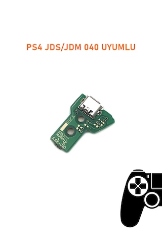 Ps4 V2 Kollar İle Uyumlu Jds Jdm 040 Usb Port Soket & 12 Pın Flex
