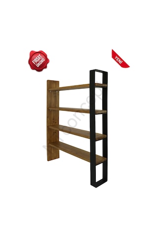 Ntconcept Ntconcept Masif Ağaç Kitaplık-Vitrin