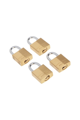 Master Lock Asma Kilit, Masif Pirinç, 1,9 Cm Genişliğinde, 120q