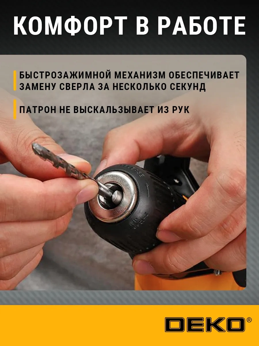 Deko Deko Ch02, 1/2-20mm Matkap Ve Darbeli Matkap İçin Uç 13291617