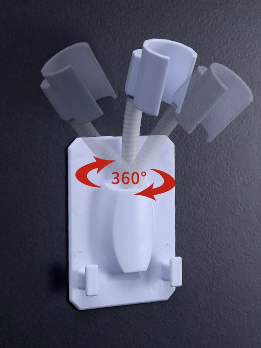 Myston House Duş Başlığı İçin Duvara Monte Duş Askısı Montaj Aparatı 189522824 Beyaz