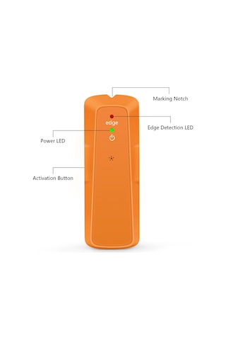 Aubyhe Duvar Metal Ve Ahşap Somun Dedektörü - Kuru Duvar Kağıdı Ve Kumaş Üstünde Konum Belirleyici - Turuncu