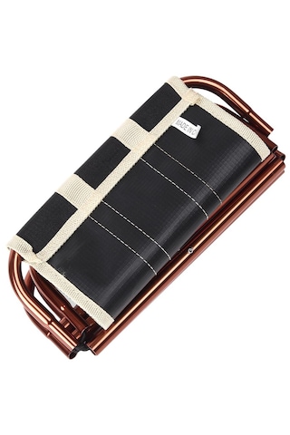 Homyl Taşınabilir Katlanır Tabure Sandalye + Taşıma Siyah Siyah Çok Renkli