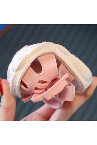 Trendooze Yürüyor Yumuşak Yaz Tabanlı Sandalet Sandalet Pembe Küçük Kız Kaymaz Karikatür Çocuklar Bebek Bebek Bebek Ayakkabısı Ayak Rf Pembe