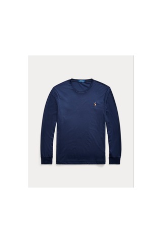 Polo Ralph Lauren Özel Tasarım Regular Kesim Yumuşak Pamuklu Sweatshirt Lacivert