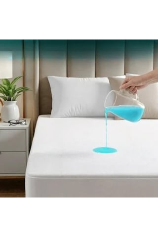 Özdilek Kapitone Sıvı Geçirmez Yatak Alezi %100 Pamuk Üst Yüzey Dolgulu Lastikli Yatak Koruyucu 120x200 Cm Beyaz Özdilek Kapitone Sıvı Geçirmez Yatak Alezi %100 Pamuk Üst Yüzey Dolgulu Lastikli Yatak Koruyucu 120x200 Cm Beyaz