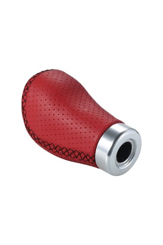 Yifomall 6 Vitesli Manuel Araçlar İçin Kaliteli Pu+alaşımlı Vites Topuzu - Kolay Montaj Kırmızı