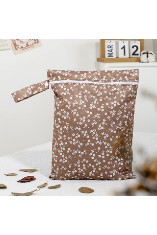 Youmex İki Bölmeli Parçalı Saklama Çantası - Zp015-01: El Askılı, Fırça Zipli, Ev & Seyahat İçin Çok Amaçlı, Mantıklı Sınıflandırma Pembe - Yeşil