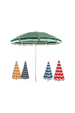 Sumedecor&Design Yüksek Kalite 10 Telli Plaj Şemsiyesi Eğilebilir Bahçe Şemsiyesi