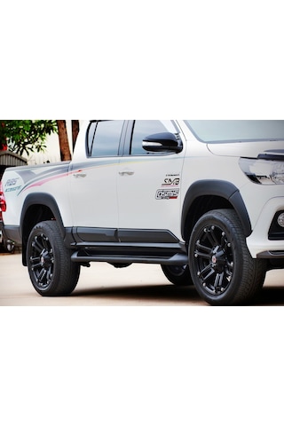 Sentinel Toyota Hilux Revo Kapı Çıtası Gövde Kaplaması 2015+ 4parça