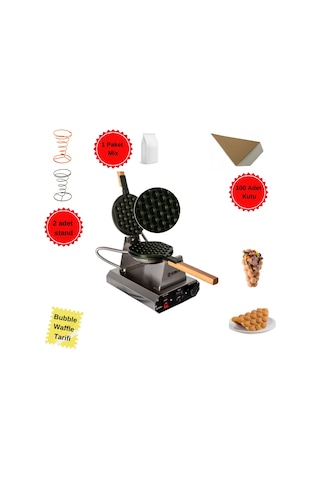 SMH Eterna Bubble Waffle Makinesi Seti