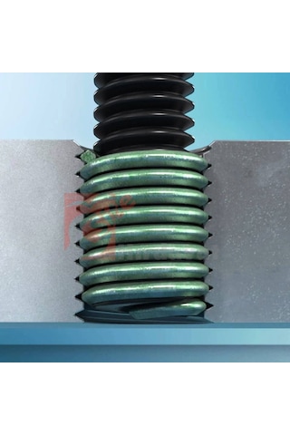 V-Coil M10X1.25 Helicoil Yay 2D Yay Kapalı Uzunluğu 15Mm - 100