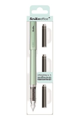 Scrikss Primeo Dolma Kalem Set M Uç Mint Mint Yeşili