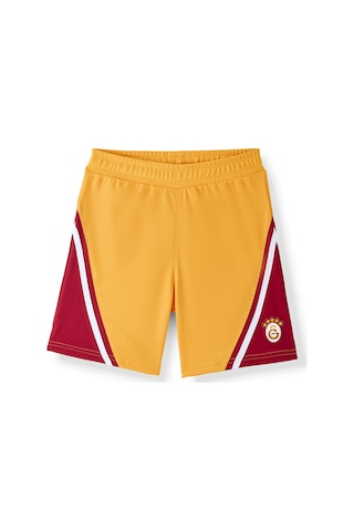 Gsstore Galatasaray Çocuk Şort C261074 Sarı - Kırmızı