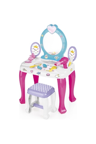Unicorn Makyaj Masası ve Tabure Seti - 2568