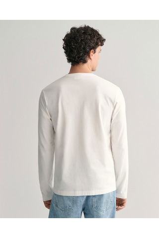 Gant Erkek Sweatshırt 2004049-113 2004049-113 Beyaz Beyaz