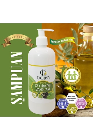 Dorsy Doğal Zeytinyağlı Şampuan 400 ML