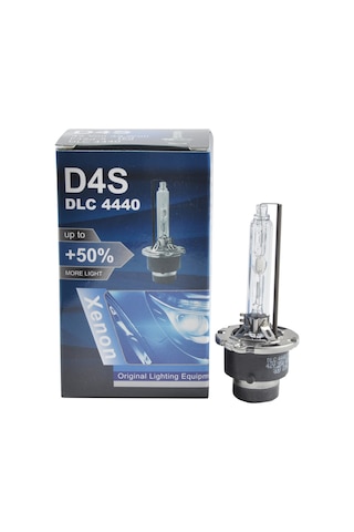 Delco D4s 8000k %50 Fazla Işık Buz Mavisi Oem Xenon Far Ampulü