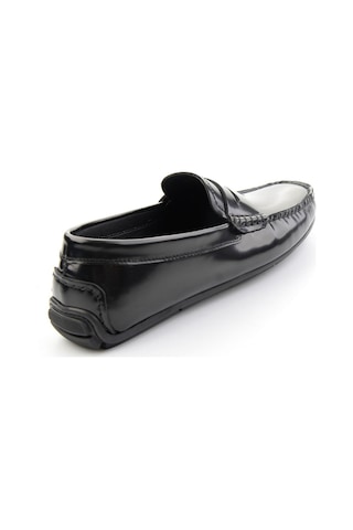 Siyah Hakiki Deri Erkek Loafer Ayakkabı E01648620514